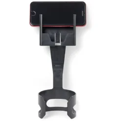 Support téléphone porte gobelet 2 en 1 abs noir < Gifi Clearance