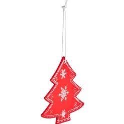 Suspension bois sapin ou renne H8,5cm - 6 modèles < Gifi New