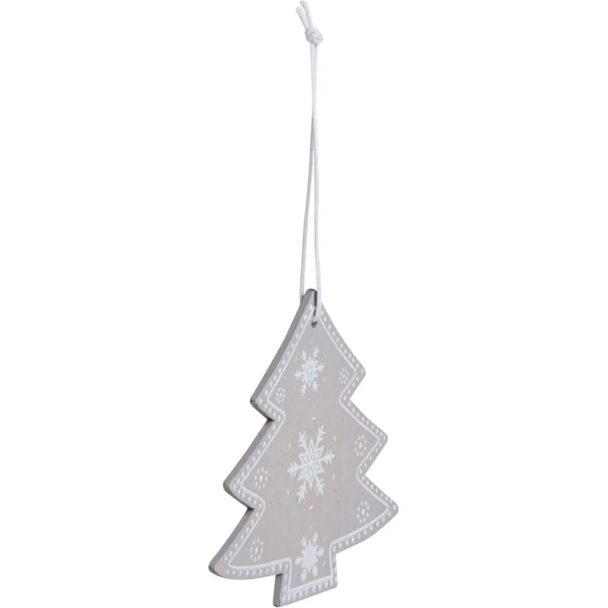 Suspension bois sapin ou renne H8,5cm - 6 modèles < Gifi New
