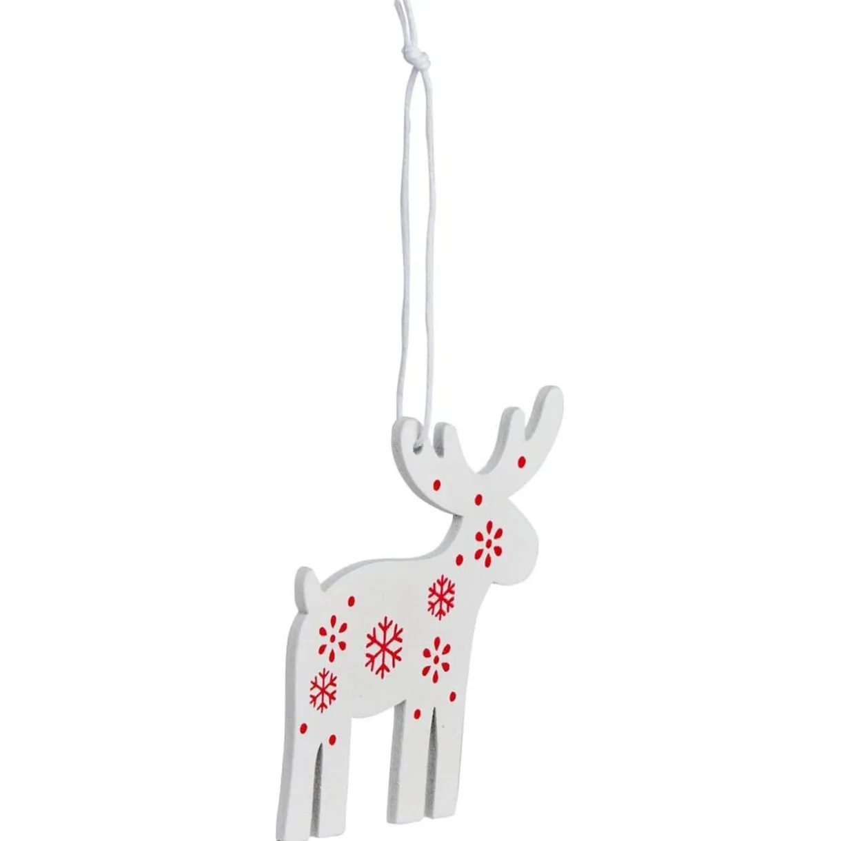 Suspension bois sapin ou renne H8,5cm - 6 modèles < Gifi New