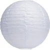 Suspension boule chinoise papier bleu - Ø40xH38cm