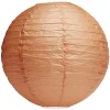 Suspension boule chinoise papier orange - Ø40xH38cm < Gifi New