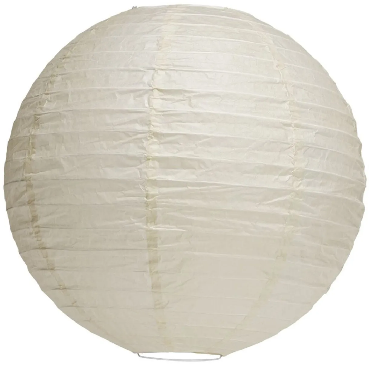 Suspension boule chinoise papier jaune - Ø30xH28cm < Gifi New