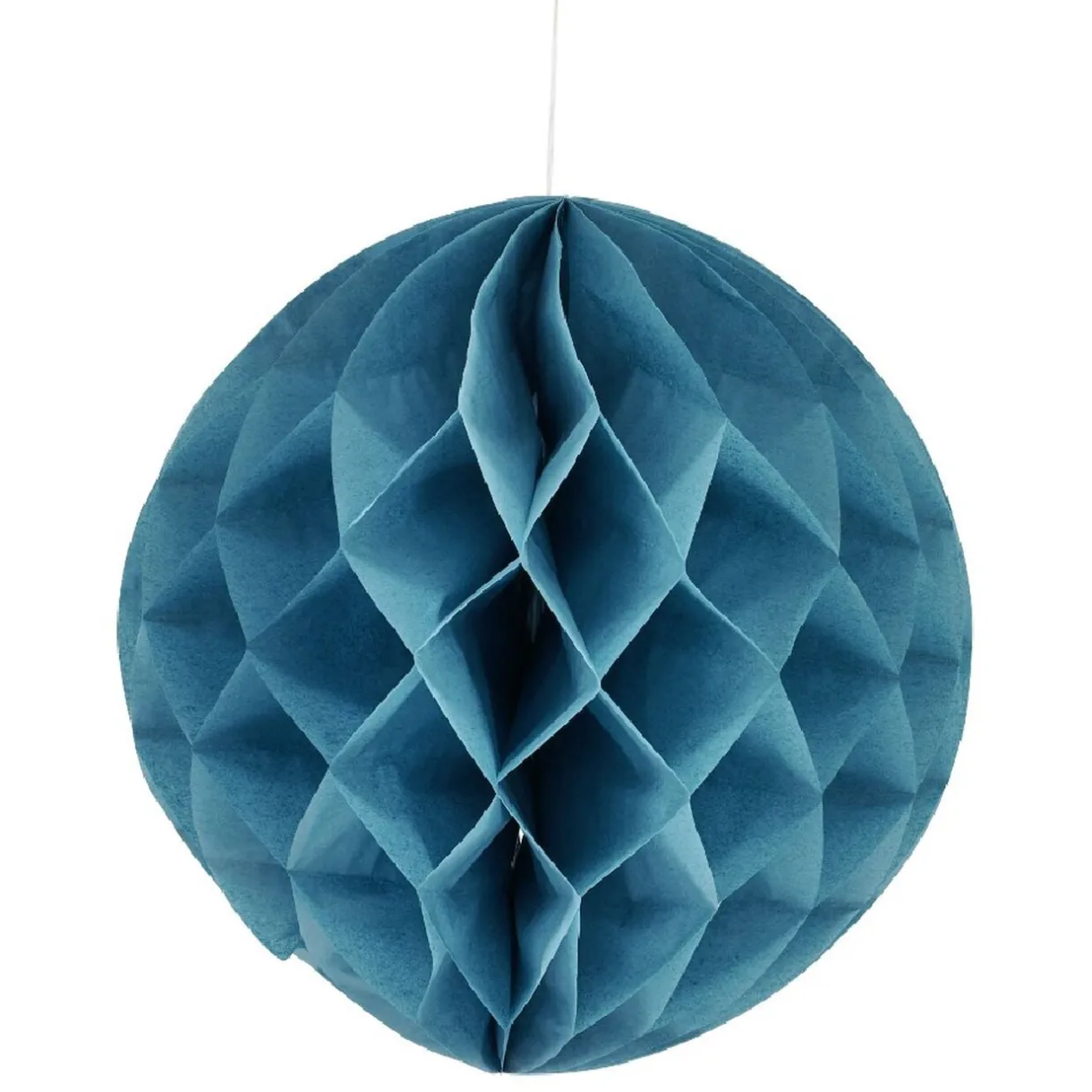 Suspension boule en papier bleu < Gifi Best