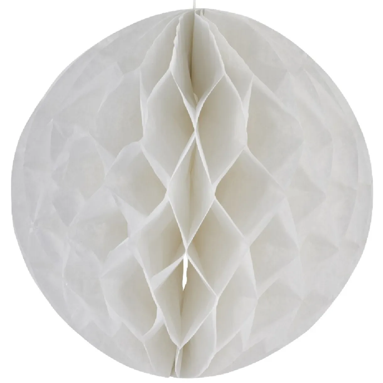Suspension boule en papier blanc < Gifi Online