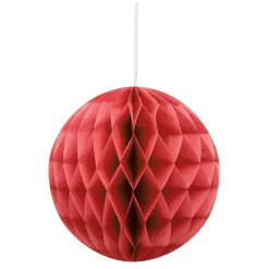 Suspension boule en papier rose < Gifi Best