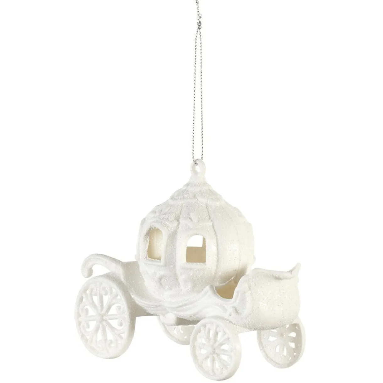 Suspension carrosse de Noël givré < Gifi Best