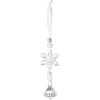 Suspension de Noël en acrylique transparent flocon ou diamant < Gifi Hot
