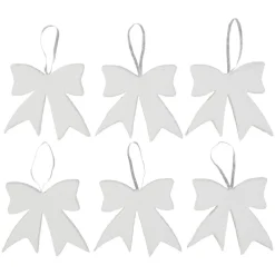 Suspension de Noël en polystyrène blanc x6 < Gifi Discount