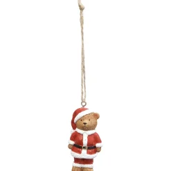 Suspension de Noël forme Ours brun vintage < Gifi Online