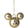 Suspension de Noël Grelot à tête de Mickey < Gifi Discount