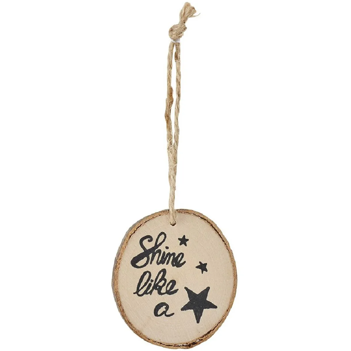 Suspension de Noël mini rondin de bois < Gifi Sale