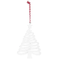 Suspension de Noël Sapin (2 modèles rouge ou blanc) < Gifi Hot