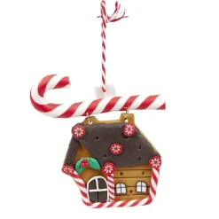 Suspension de Noël sucre d'orge maison imitation pain d'épice < Gifi Outlet
