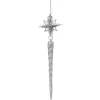 Suspension de Noël Étoile avec forme stalactite glaçon