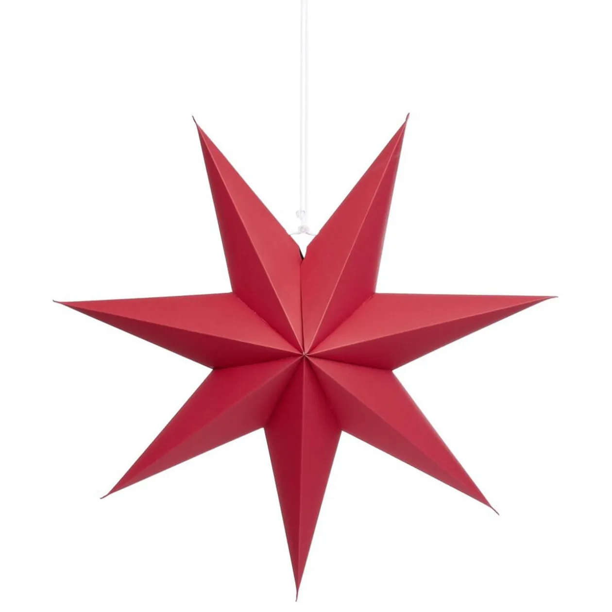 Suspension 3D étoile à suspendre pliable papier 50xH50cm