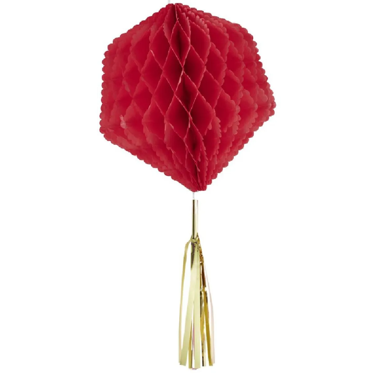 Suspension en papier rose de forme géométrique x 3 < Gifi Clearance