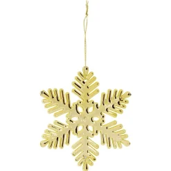 Suspension flocon brillant doré ou argenté < Gifi New