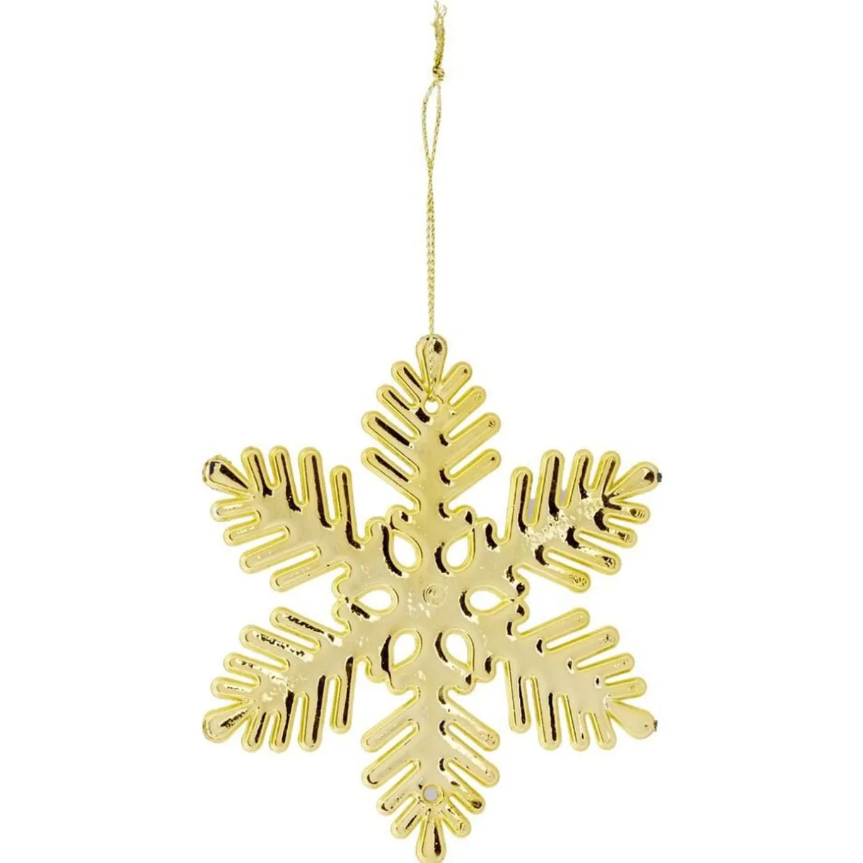Suspension flocon brillant doré ou argenté < Gifi New