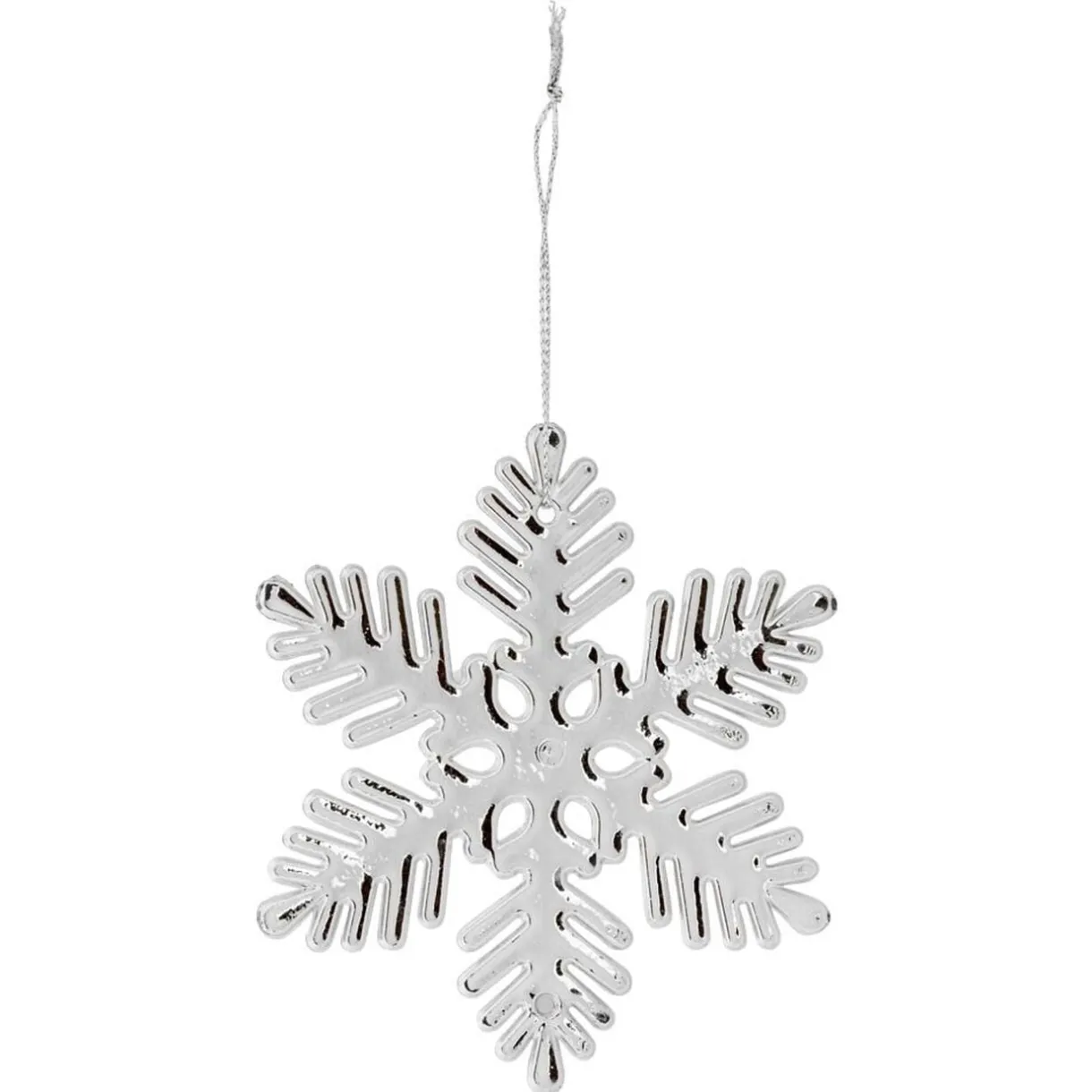 Suspension flocon brillant doré ou argenté < Gifi New