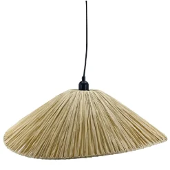 Suspension naturelle conique papier Ø58xH20cm