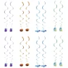 Suspension papier Halloween chat citrouille fantôme multicolore x8 < Gifi Hot
