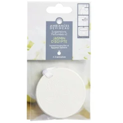 Suspension parfumée x2 Ambiances Devineau senteur jasmin d'Égypte < Gifi Online