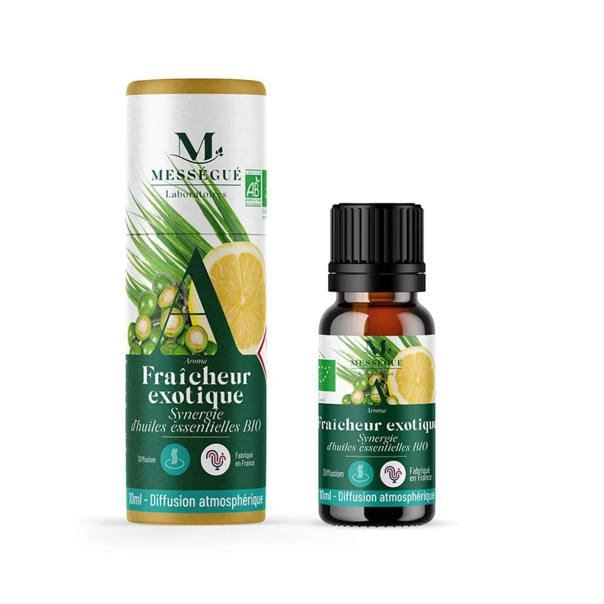 Synergie d'huiles essentielles bio fraîcheur exotique Mességué 10ml < Gifi Clearance