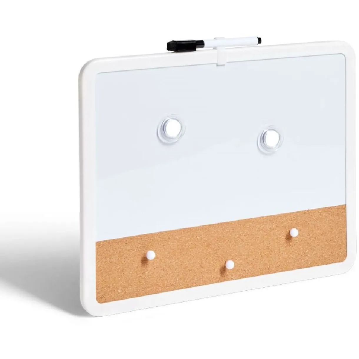Tableau blanc avec surface en bois 33,7x28,1 cm < Gifi Clearance