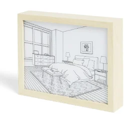 Tableau lumineux à led 3 modes d'éclairage - 22x17 cm < Gifi Best