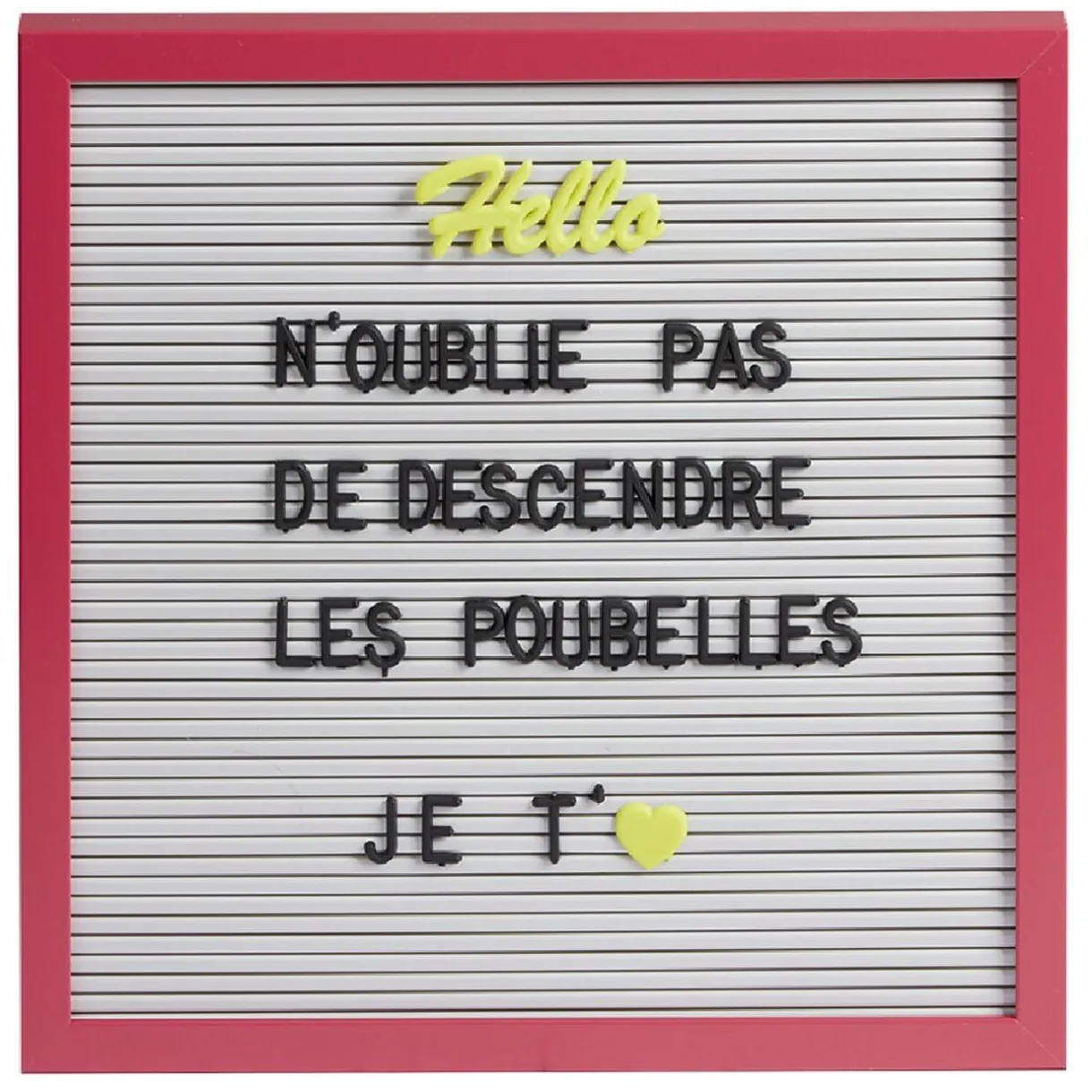 Tableau à message multicolore < Gifi Online