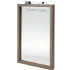 Tableau mémo en verre contour bois feutre effaceur inclus 21x29,7cm < Gifi Outlet