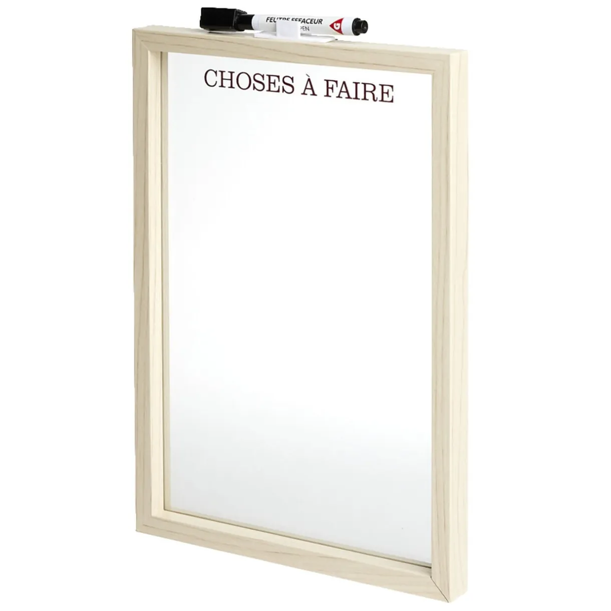 Tableau mémo 21x29,5cm avec feutre-effaceur x1 < Gifi Hot