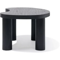 Table basse Pachi noir - L100xP50xH40 cm < Gifi Outlet