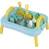 Table d'activité plage enfant plastique avec accessoires (12 pièces)