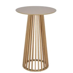 Table de bar Macao en bois Ø70xH105cm < Gifi Outlet