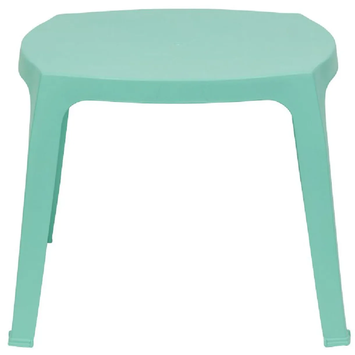 Table de jardin enfant bleu 56x51xH45cm < Gifi