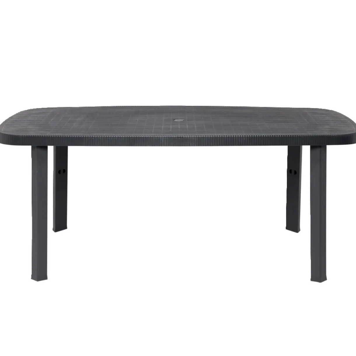 Table de jardin rectangulaire Viva plastique gris 177x86xH72cm < Gifi Hot