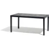 Table de jardin rectangulaire 6 personnes imitation résine gris < Gifi Outlet