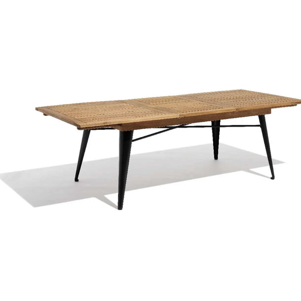 Table extensible Fabrik 6/8 personnes métal et bois < Gifi New