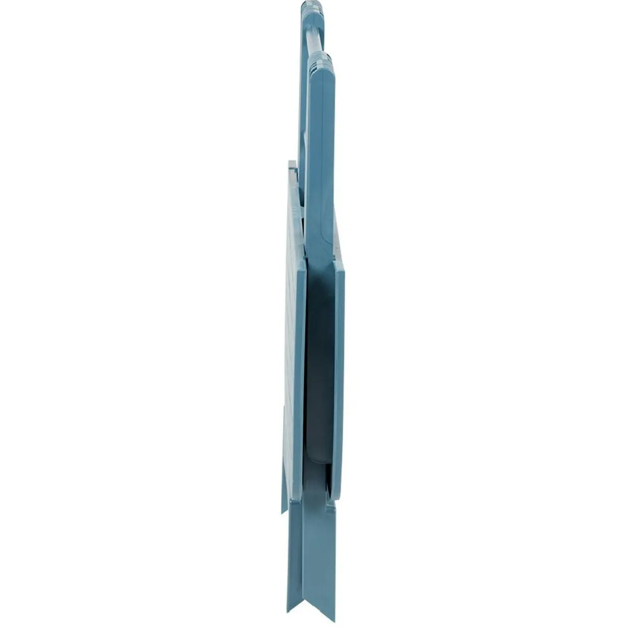 Table pliante Relax plastique bleu 72x70xH79cm