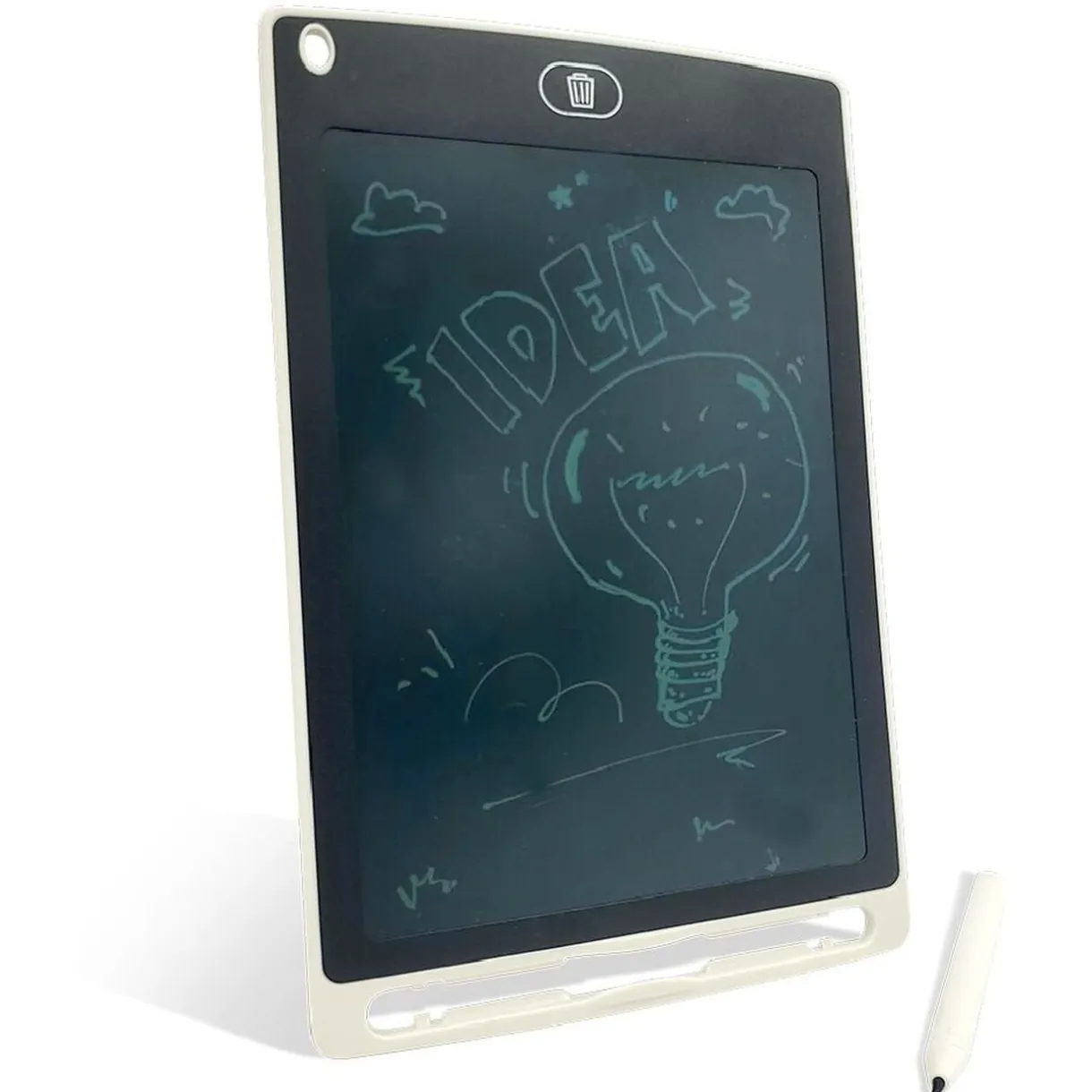 Tablette d'écriture écran LCD H20cm blanc < Gifi New