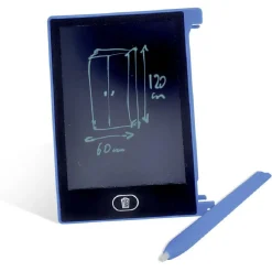 Tablette d'écriture mémo écran LCD H10cm bleu ou rouge < Gifi Online