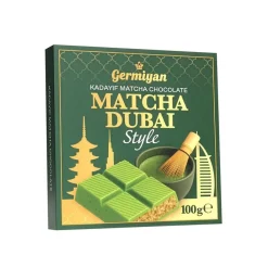 Tablette de chocolat blanc matcha Dubaï 100g < Gifi Best