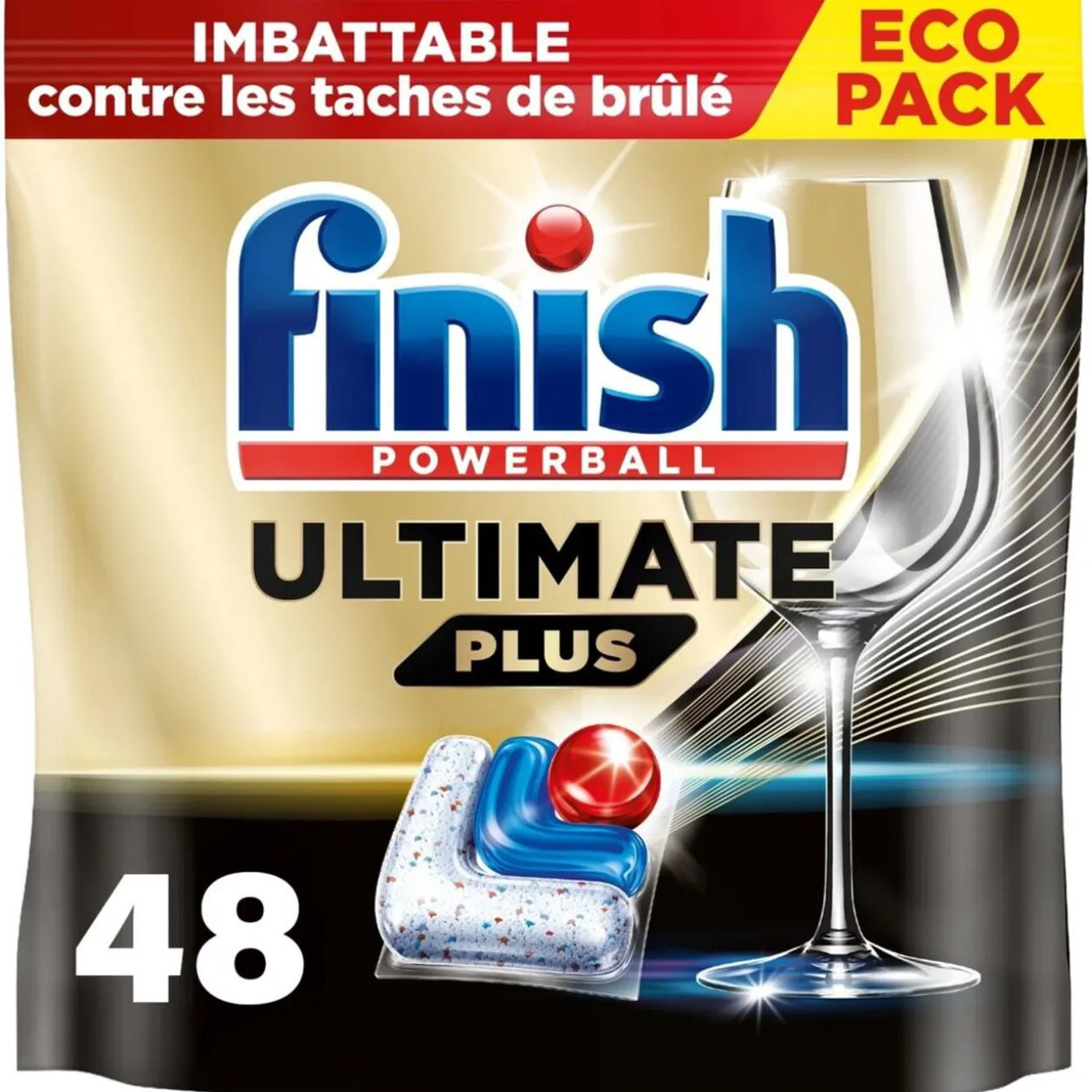 Tablette lave-vaisselle x47 Finish Powerball Ultimate Plus régul