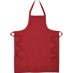 Tablier de cuisine rouge