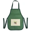 Tablier de jardinage enfant 30x40cm - Taille L - polyester vert < Gifi New
