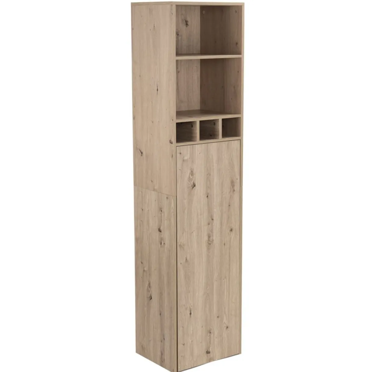 Étagère bar pliable en bois Luffi 131,5x43xH180cm < Gifi Online