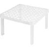 Étagère carrée cuisine blanc 25x25xH14cm < Gifi