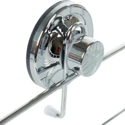 Étagère de douche panier d'angle à ventouse inox